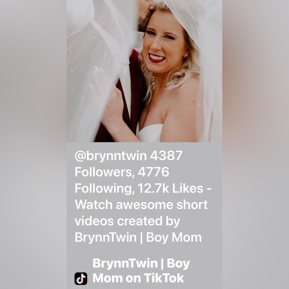 A Little More About My Family
Daughter 
Give Her A Follow Tik Tock